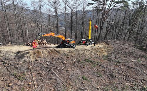 동부지방산림청, 고성능 임업기계 가이드 영상 제작