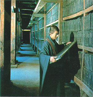 팔만 대장경 (Palmanteajangkyunggak storehouse of Buddist Scrupture wooden)