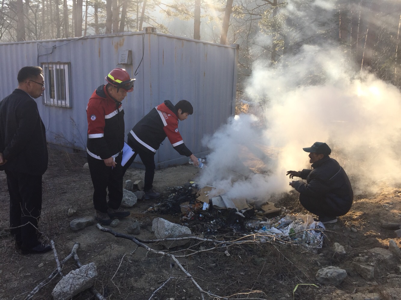 동부지방산림청, 소각산불 집중단속을 위한 전직원 기동단속 실시 이미지1